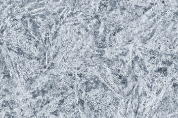 Detailed texture of ice