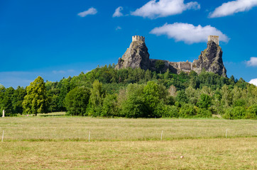 Trosky castle ruins in the Czech Paradise