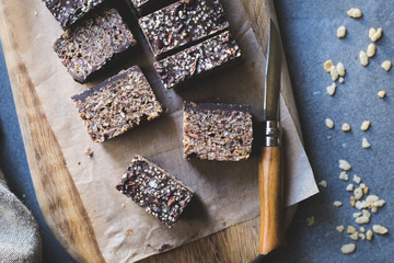 Chocolate crisp rice treats