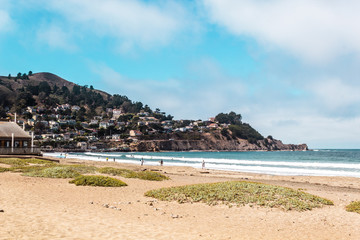 Oceanview from California Coast, United States