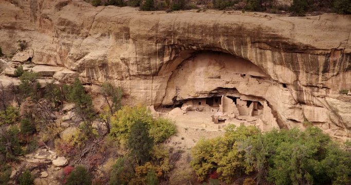 Ancestral Puebloan site in Mesa Verde National Park