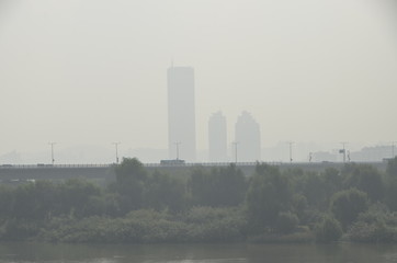 Fototapeta premium 도시 경관