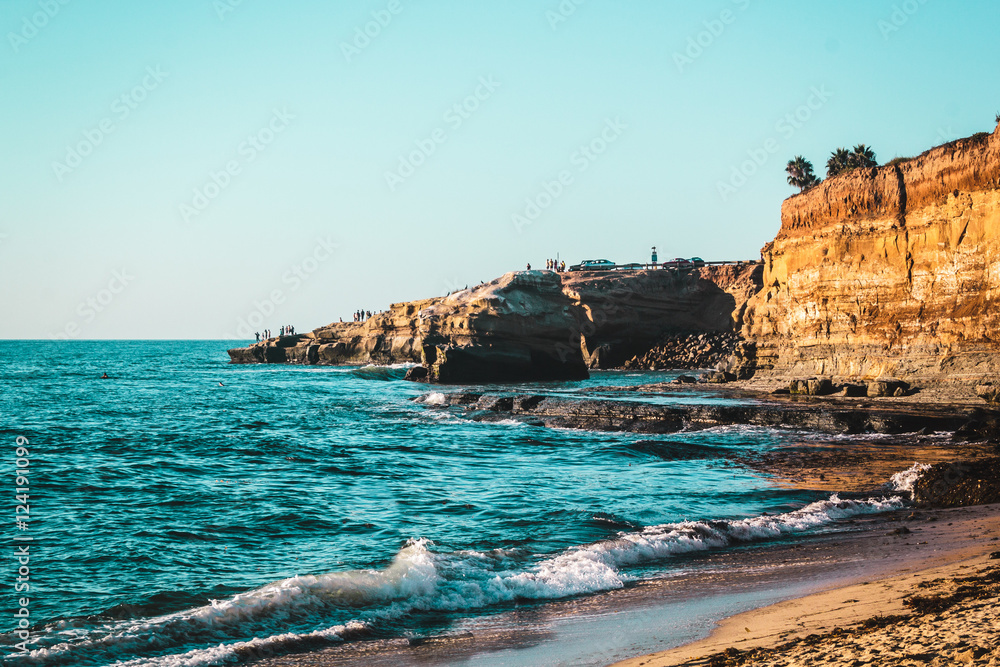 Canvas Prints Sunset Cliffs in San Diego, California