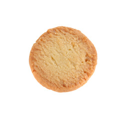 tasty cookies on a white background