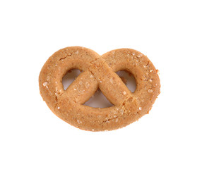 tasty cookies on a white background