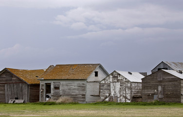 Fototapeta na wymiar Saskatchewan Farm Buildings