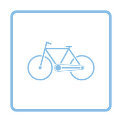Fototapeta na wymiar Ecological bike icon
