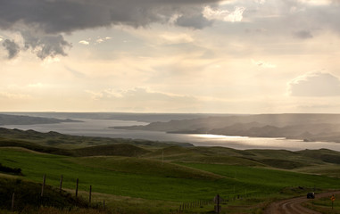 Fototapeta premium Storm Clouds Saskatchewan