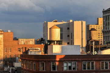 Rooftop Water Tank - New York City