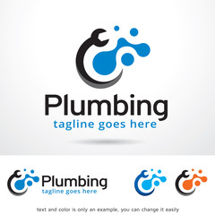 Plumbing Logo Template Design Vector