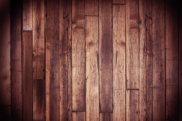 Dark wood planks