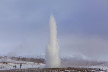 Iceland Geyser Strokkur Eruption