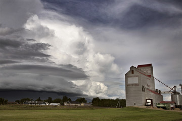 Obraz premium Storm Clouds Saskatchewan