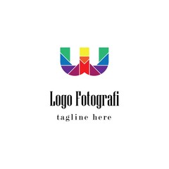 Alphabet and Letter for Photography Logo Templat