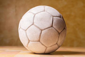 OLD SOCCER BALL