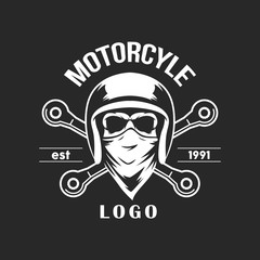 Vintage Motorcycle Logo