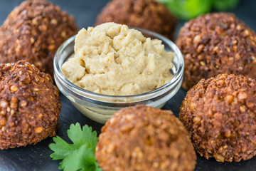 Homemade Falafel