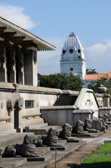 Fototapeta premium Independence hall in Colombo was opened on 4 February 1948 as a symbol of liberation of Sri Lanka from the UK Board.