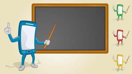 Smart Phone Teaching With Blackboard