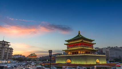 In the evening, Xi'an Urban Transport © 孤飞的鹤