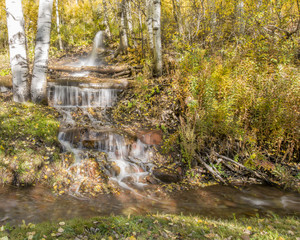 Beautiful Waterfall In Colorado