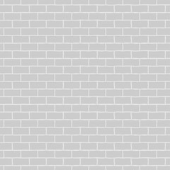 Vector background. Wall of gray bricks. Eps 10.