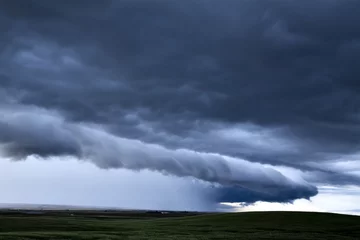 Fotobehang Storm Clouds Saskatchewan © pictureguy32