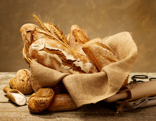 Bread still life