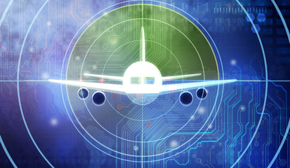 Obraz premium Aircraft instruments,