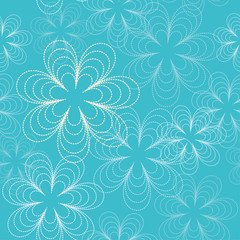 Fototapeta na wymiar Seamless floral background. Print. Cloth design, wallpaper.
