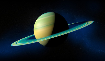 Saturno anelli, pianeta sistema solare © Naeblys