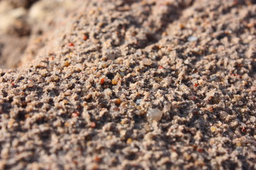 Мелкие песчинки и камушки