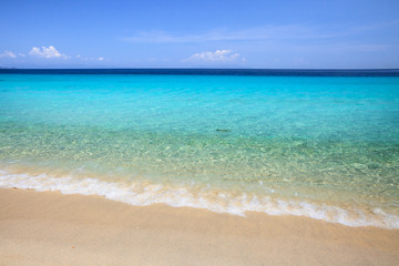 Fototapeta premium beach and tropical sea