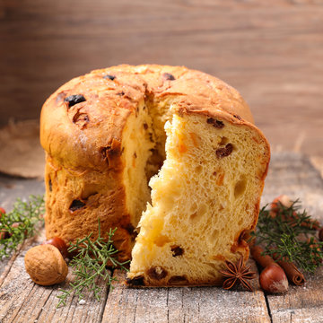 Panettone,italian Christmas Cake