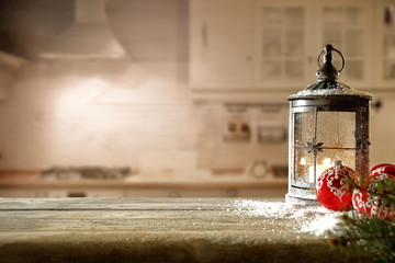 kitchen place and xmas time 