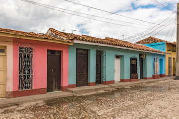 streets in trinidad on cuba