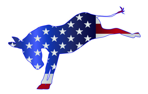 Democrat Donkey Flag