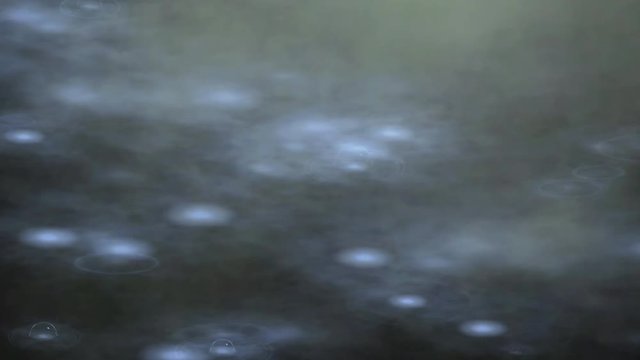 Swamp gas or Wandering lights. Natural phenomena observed at night on the moor.