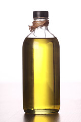 olive oil in the bottle