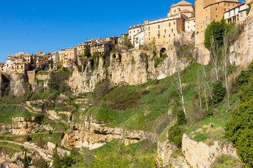 Fototapeta premium General view of the historic city of Cuenca, Spain