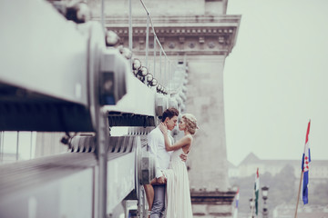 wedding day in Budapest