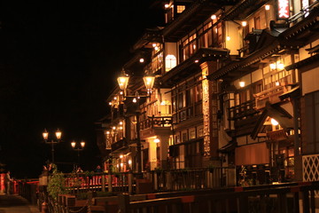 Fototapeta premium Japanese Old Hotels 