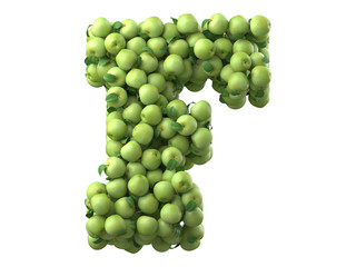 Green apple font.
