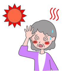 熱中症　シニア