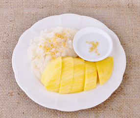 Mango with sticky rice