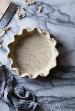 Pastry base for pecan pie