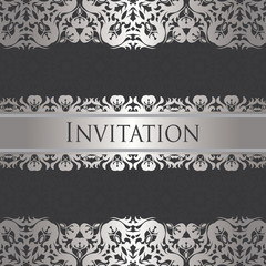 Seamless background, vintage style, retro design