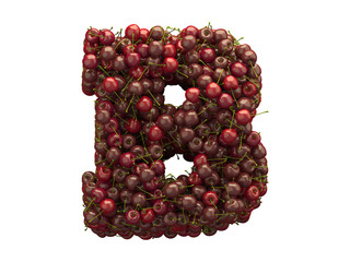 Cherry font.
