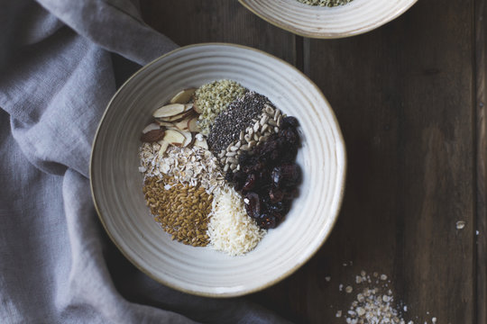 Seeded Oatmeal (hemp, Flax, Chia, Sunflower Seed).