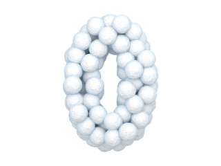 Snowball font.
